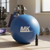 Bola Pilates Suiça 55cm Abdominal Yoga Gym Ball Bomba