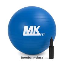 Bola Pilates Suiça 65cm Abdominal Yoga Gym Ball Bomba Inclusa MKFIT