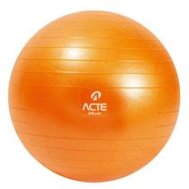 Bola Pilates Yoga AbdominalGinástica Fitness45cm Laranja C/BombaSuporta até250KG AntiderrapanteActe