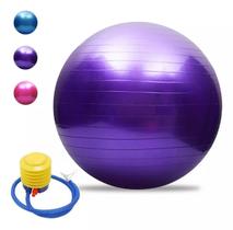 Bola Pilates Yoga Fisioterapia Suiça 65cm Bomba de inflar Bola Pilates Yoga Fisioterapia Suiça 65cm Bomba de inflar