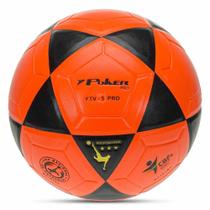 Bola Poker Futevôlei Vulcanizada PU Rio Laranja/Preto