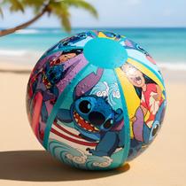 Bola Praia Stitch Infantil Inflável Festa Diversão Brinquedo