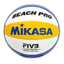 Bola Profissional Oficial Volei De Praia Mikasa Bv550C