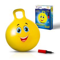Bola Pula-Pula Bounce Hopper para Crianças - Amarela - com Bomba
