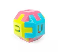 Bola Quadrada Média Didática Tutty Toys