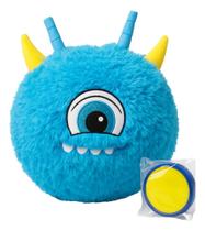 Bola Saltitante de Pelúcia Azul Brinquedo Infantil Macio e Divertido Bola Saltitante de Pelúcia Azul Brinquedo Infantil Macio e Divertido