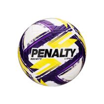 Bola Society Lider XXVI cor Branca e Amarela Penalty - 5214481017-U