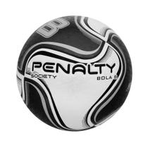Bola Society Penalty 8 X - Branco e Preto Bola Society Penalty 8 X - Branco e Preto