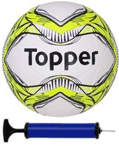 Bola Society Topper Amarela Bomba De Ar