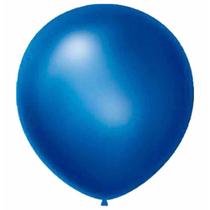 Bola soprar n.7 azul cintilante c/50 un / pct / são roque