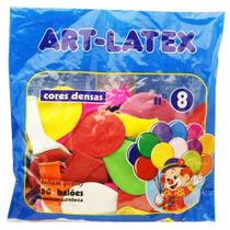 Bola soprar n.8 sortida com 50un / pc / art-latex