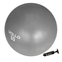 Bola Suíça De Ginástica Pilates 55cm Vollo - Acompanha Bomba