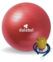 Bola Suíça Funcional Yoga Pilates Ginástica Fisioterapia Dalebol 55 Cm + Bomba