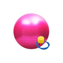 Bola Suíça P/ Pilates Yoga Funcional Fitness 65cm + Bomba Bola Suíça P/ Pilates Yoga Funcional Fitness 65cm + Bomba