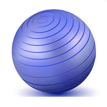 Bola Suíça Para Exercícios  De Pilates Fisioterapia 55 cm Anti Estouro Baixo Impacto