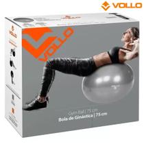 Bola Suíça para Exercícios Pilates e Yoga Gym Ball com Bomba 75cm Vollo