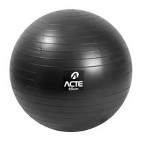 Bola Suíça Para Pilates 65cm T9 Acte Sports Preto