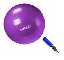 Bola Suíça para Pilates com Bomba de Inflar Live Up - 55cm