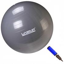Bola Suíça para Pilates com Bomba de Inflar Live Up - 85cm