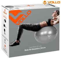 Bola Suíça para Pilates e Yoga Gym Ball com Bomba 65cm Vollo