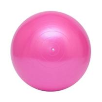 Bola Suíça Pilates 75cm Rosa Antiestouro 200kg Yoga Ginástica