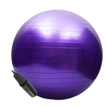 Bola Suíça Yoga Funcional Abdominal Pilates Com Bomba 65 Cm