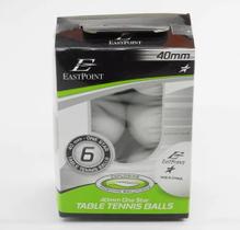 Bola Tênis De Mesa 06 Unidades 40 Mm One Star East Point