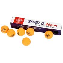 Bola tênis de mesa shield 40mm c/ 6 bola de tênis de mesa shield 40mm c/ 6 - lar - un