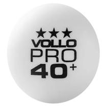 Bola Tênis de Mesa Vollo 3 Estrelas Pró 40+ Unissex Bola Tênis de Mesa Vollo 3 Estrelas Pró 40+ Unissex