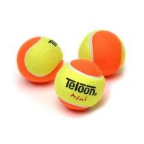 Bola Tênis Mini Estagio 2 Pack 3 Unidades Certificado ITF Teloon