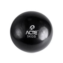Bola Tonificadora T175 - Preto com 5Kg - Acte Sports Bola Tonificadora T175 - Preto com 5Kg - Acte Sports