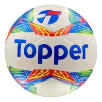 Bola Topper Slick 24 Society Cor Branco, Azul e Vermelho