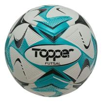 Bola Topper Slick Colorfull Futsal Verde Água