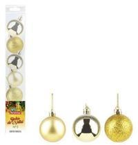Bola tubo lisa 3cm 7pcs dourada - BLACK Bola tubo lisa 3cm 7pcs dourada - BLACK