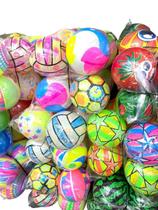 Bola Vinil Futebol Colorida 23cm - Lembrancinhas Aniversário