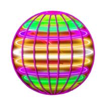 Bola Voadora Controlada Por Mão Com LED Colorido 360 graus Globo Cósmico Rotativo Brinquedo Para
