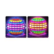 Bola Voadora LED Com Luz, Brinquedo RC Helicóptero Nova Spinner Para Crianças, Presente De Natal