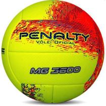 Bola vôlei penalty-mg 3600 xxi-5213212850-u-amarelo/laranja/azul