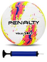 Bola Vôlei Penalty Soft + Bomba de Ar