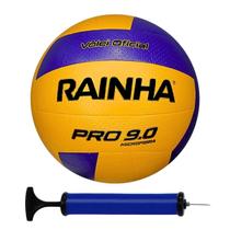 Bola volei rainha oficial pro 9.0 + bomba de ar Bola volei rainha oficial pro 9.0 + bomba de ar