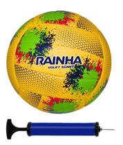 Bola volei rainha sunny + bomba de ar Bola volei rainha sunny + bomba de ar