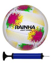 Bola volei rainha sunny com bomba de ar Bola volei rainha sunny com bomba de ar