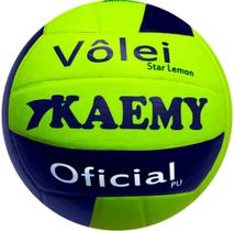 Bola Vôlei Star Lemon Kaemy Adulto PU Soldadada 280g-K10 Bola Vôlei Star Lemon Kaemy Adulto PU Soldadada 280g-K10