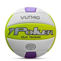 Bola Vôlei Training VLT 140 Soft N4 Praia Quadra Válvula Removível Poker