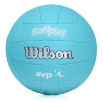 Bola volei Wilson Avp Soft Play - unissex - azul