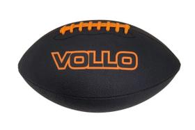 Bola Vollo Futebol Americano - unissex - preto+laranja