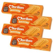 Bolacha de Maizena Marilan P/ Clínica Kit 4 Pacotes 170g