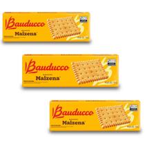 Bolacha Maizena Bauducco Kit 3 Pacotes de 170g Bolacha Maizena Bauducco Kit 3 Pacotes de 170g