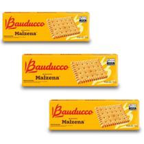 Bolacha Maizena Bauducco Kit 3 Pacotes De 170G
