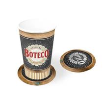 Bolacha porta copos boteco festcolor - 08 un